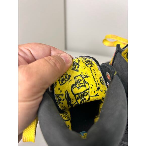 Timberland x Spongebob Square Pants Limited Edition Boot Toddlers 11 - Picture 7 of 9